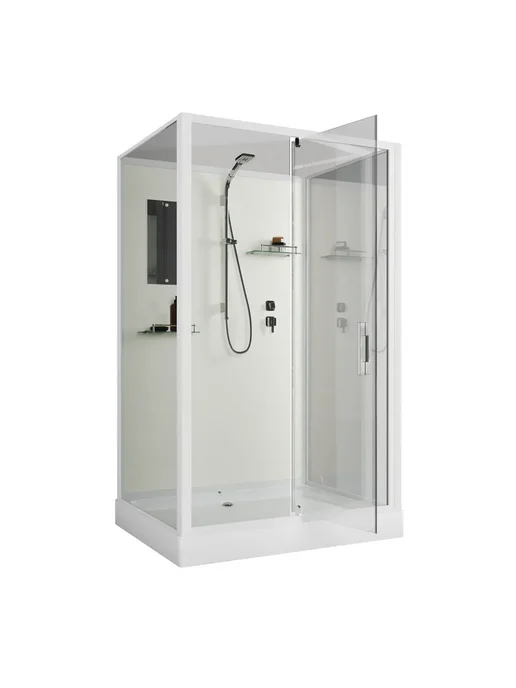 NIAGARA Душевая кабина Standart ST100 80 15Q BK (100х80х200), 80x200, фото 2