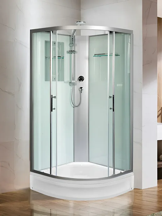 WeltWasser Душевая кабина WERRA XL 801, серый