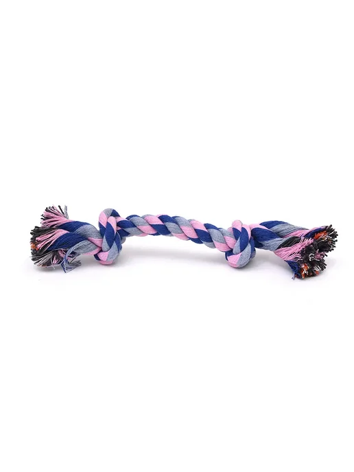 PetShop Игрушка для собак канат с узлами хлопковая "Тузик", 28 см, 25, фото 3