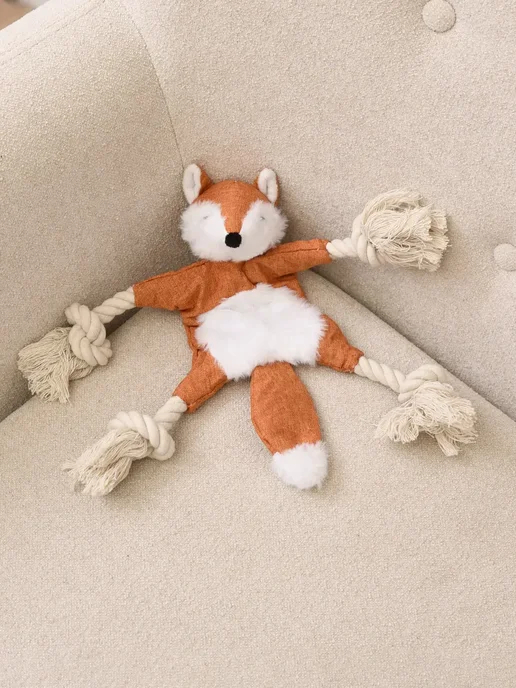 PetShop Игрушка для кошек и собак шуршащая с пищалкой канат, вариант, фото 4