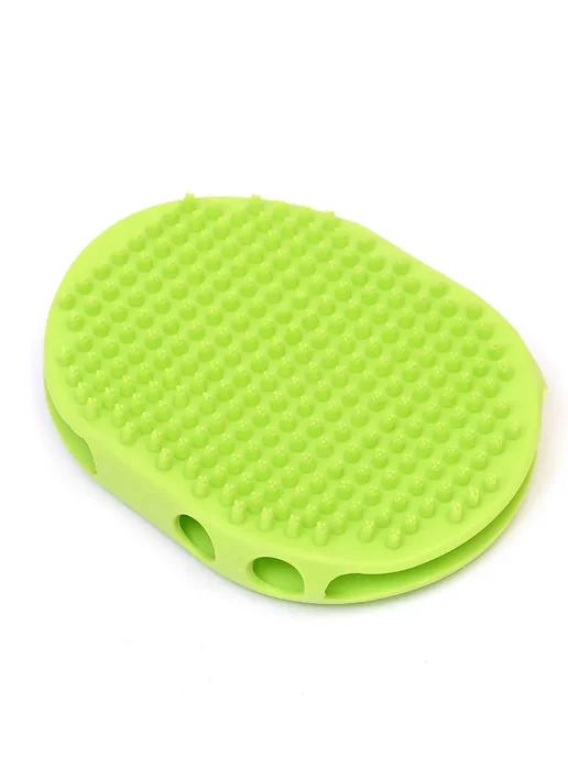 PetShop Щетка для кошек и собак для вычесывания "Пушистик", 15*11 см, 15x11 см, фото 3