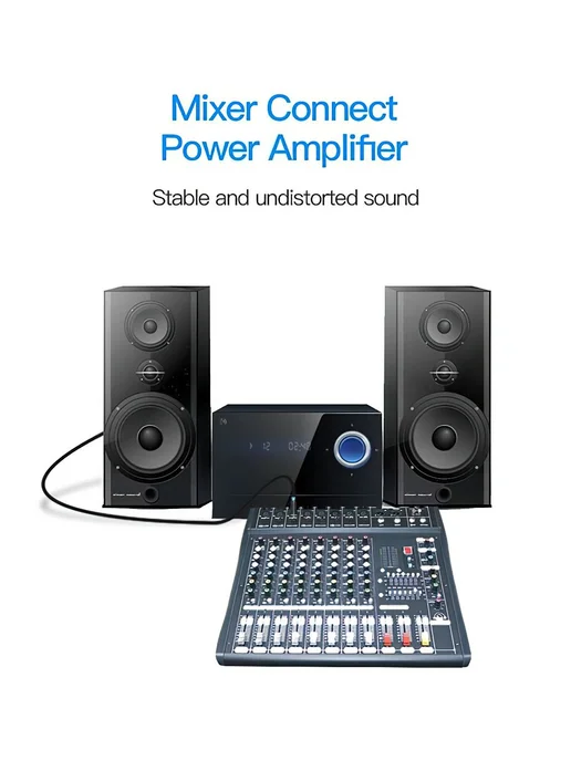 VENTION Аудио кабель для микрофона-мишера+колонок XLR 1.5М, 1 м, фото 8