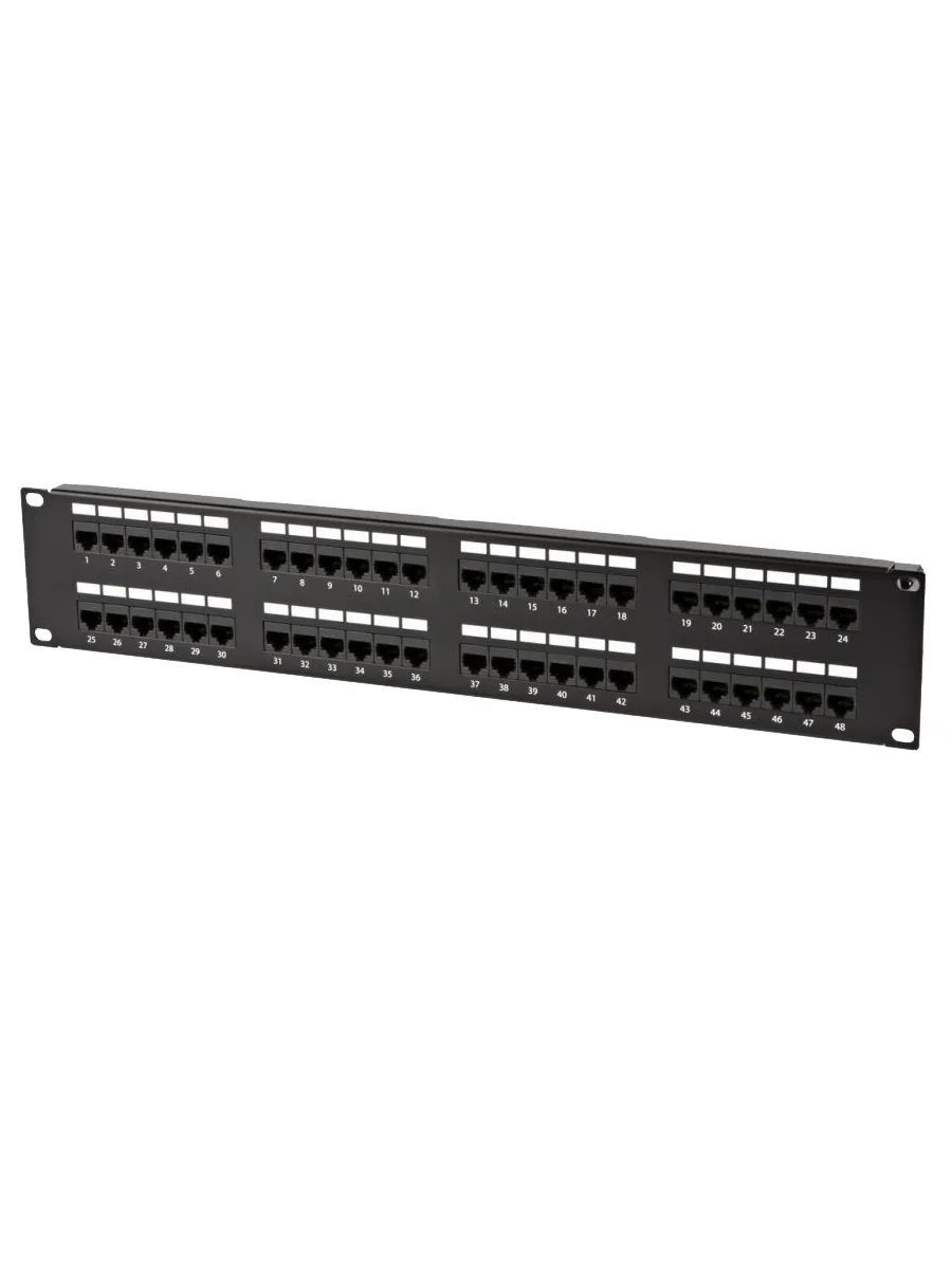 Патч-Панель 19" X-line, 48 гнезд RJ-45, 2U, CAT5e
