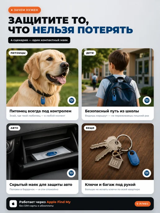HOCO GPS трекер, bluetooth метка, bluetooth apple airtag, вариант, фото 2