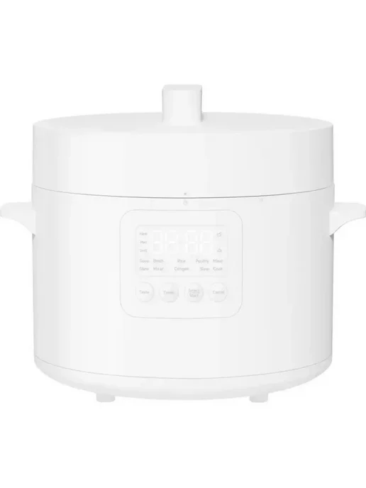 Xiaomi Мультиварка-скороварка Electric Pressure Cooker 4,8 литра, белый, фото 2