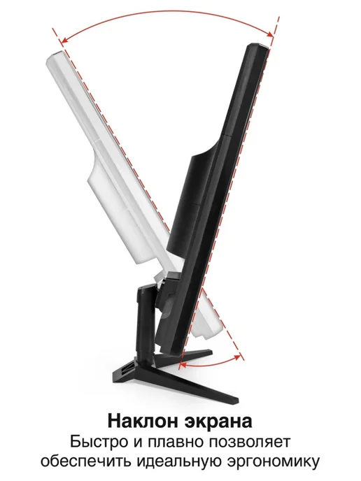 EXEGATE Монитор EB2200A 21.5" черный, черный, фото 2