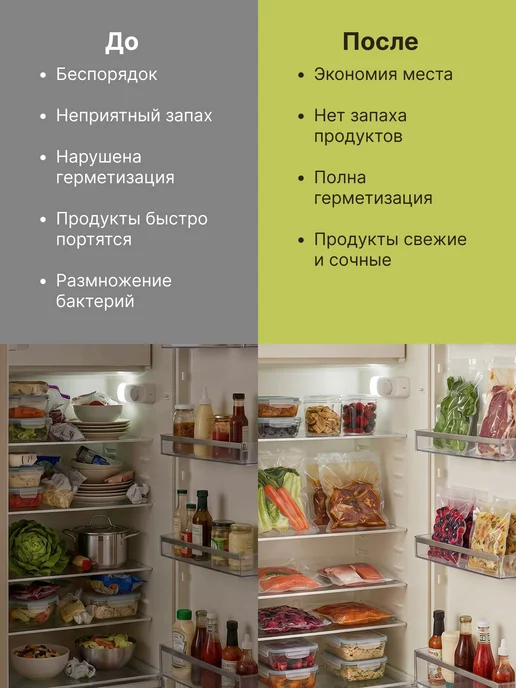OMVI вакууматор для продуктов с запайкой пакетами и резаком, серый, фото 6