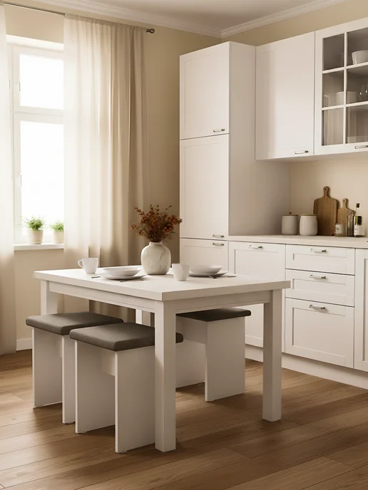Mebel Poli Табурет для кухни 1шт велюровый мягкий, 1 шт, фото 7