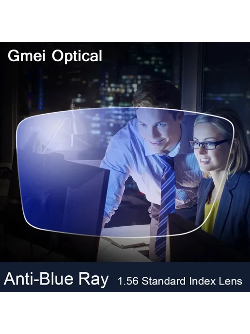 Gmei Optical Очки анти-синий луч для чтения, синий