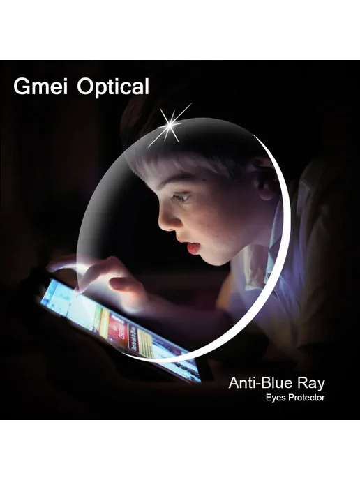 Gmei Optical Очки анти-синий луч для чтения, синий, фото 2