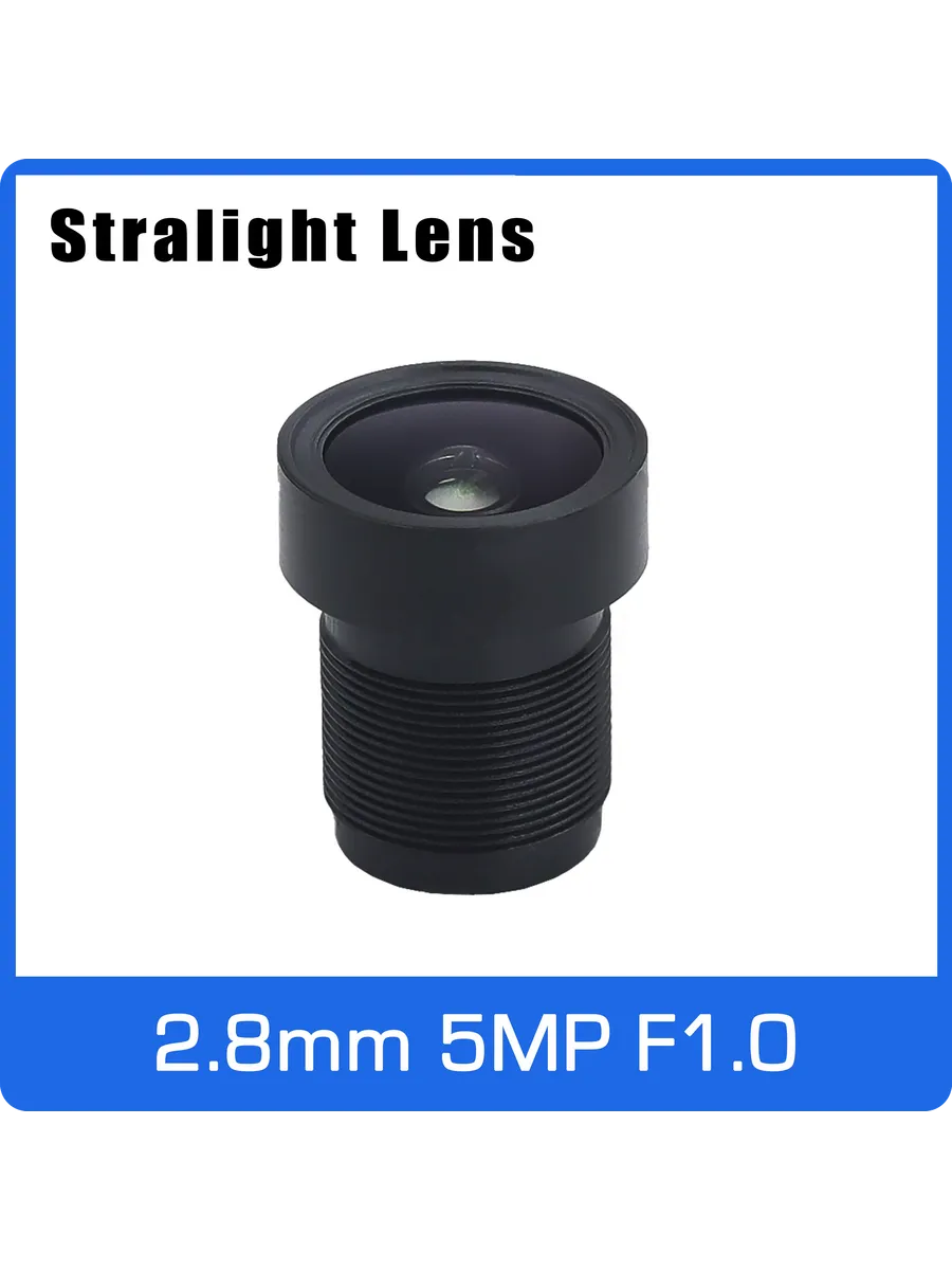 Объектив JETSUN Super Starlight 5MP F1.0 для SONY IMX335