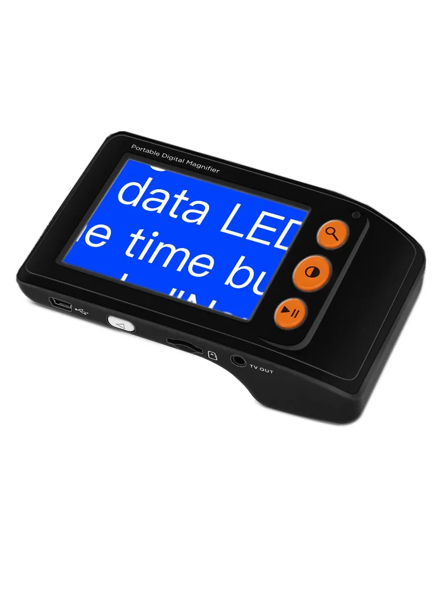 Портативная цифровая лупа BOBLOV 3.5" Black