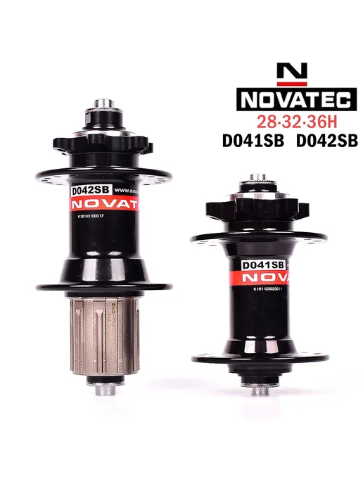 Нет бренда Novatec Rear Hub D042SB 32H Black, черный, фото 3