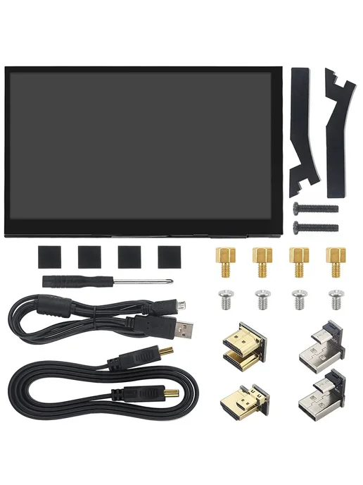 SHCHV 7" IPS сенсорный экран с колонками для Raspberry Pi, вариант, фото 7