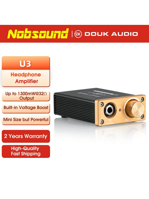 Nobsound Mini Class A Усилитель для наушников, бежевый, фото 2