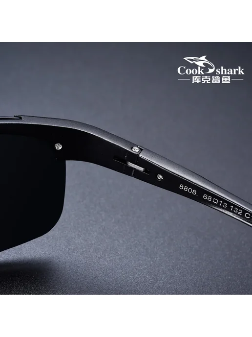Cook Shark мужские солнцезащитные очки, желтые линзы, желтый, фото 6