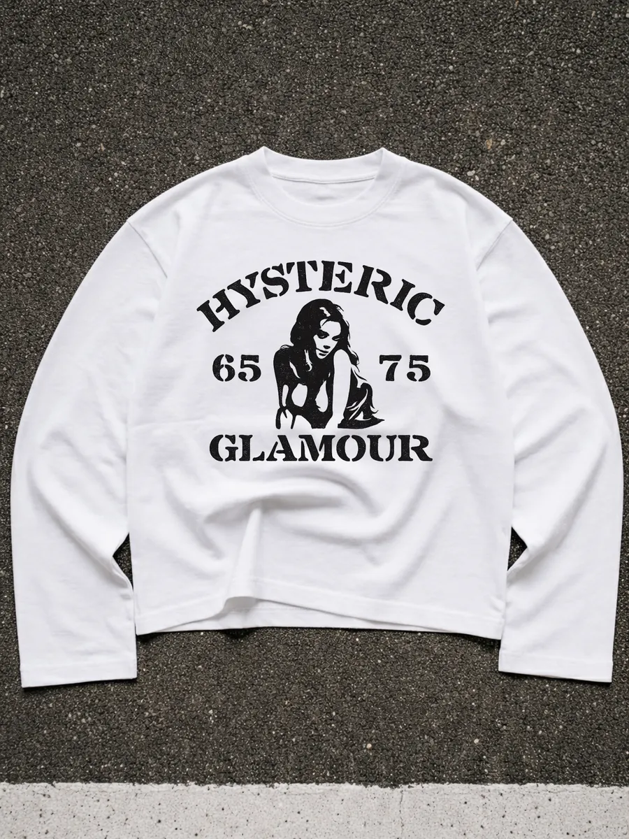 Лонгслив y2k Hysteric Glamour type opium свага