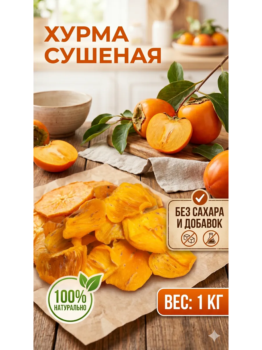 Хурма сушеная 1кг