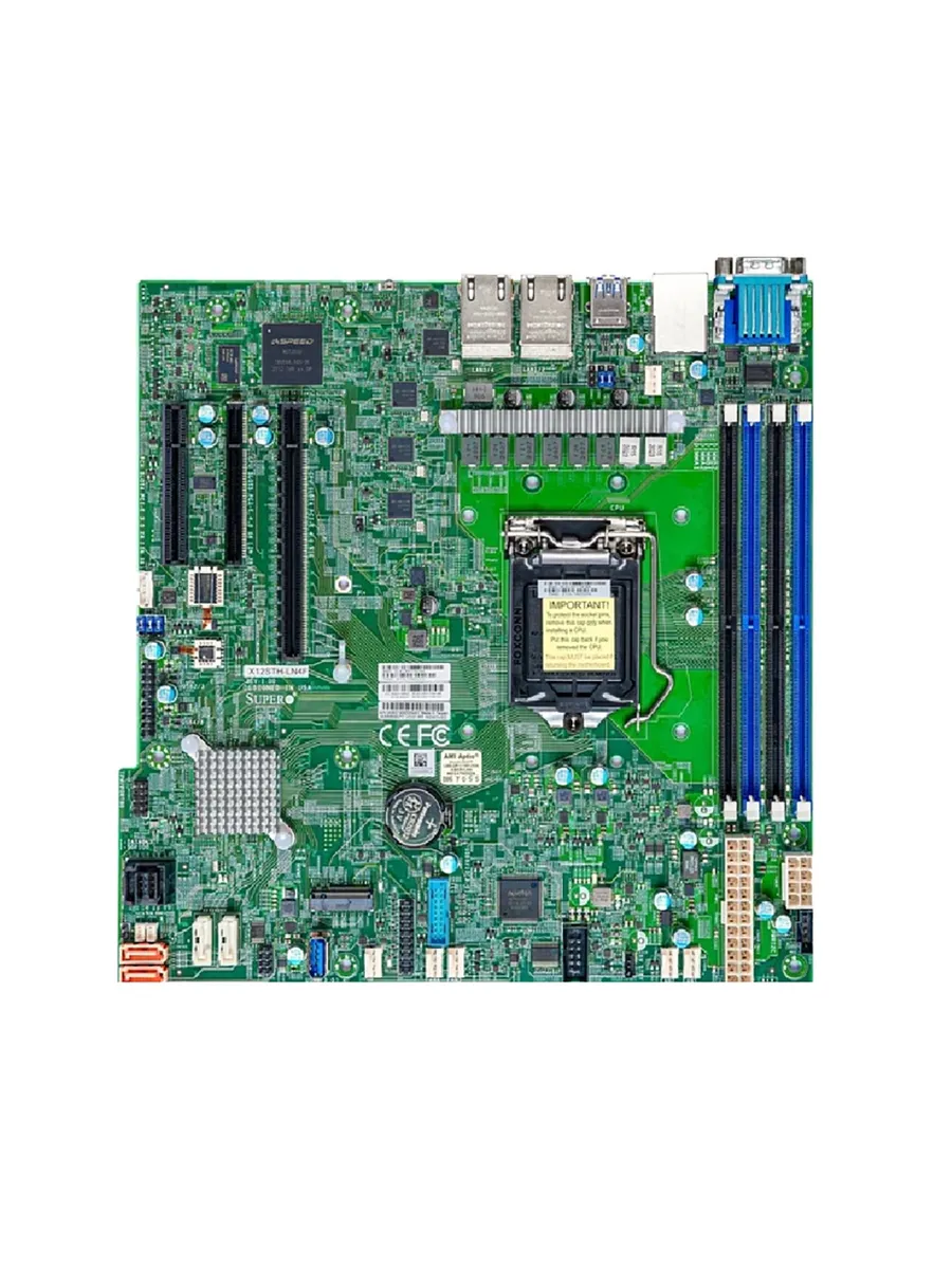 Материнская плата MBD-X12STH-LN4F-B LGA1200 Intel C256 mATX Supermicro 999937371 купить за 41 836 ₽ в интернет‑магазине Wildberries